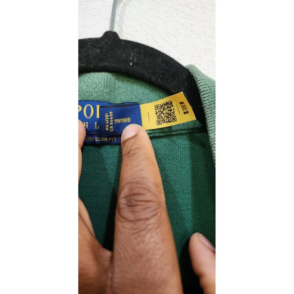 Polo Ralph Lauren Short Sleeve Classic Fit Faded Forest Green Polo XXL